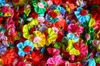 80pcs New Pet Hair Bows Flower Style Rubber bands dog bows Cute Petal pet hair dog accessories grooming Topknot285W