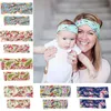 Lot de 6 bandeaux maman et moi bande de cheveux bandeaux nœud papillon accessoires cheveux bébé Turban bébé et maman coton bandeau ensemble 6 S275h