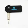 Bluetooth Car Kit Adapter 3.5mm AUX Stereo Draadloze USB Mini Audio Muziek Ontvanger voor Smart Phone MP3 PSP Tablet Laptop met retailverpakking