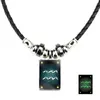 12 Constell Necklace Glow in the Dark Sign Necklaces pendant Fashion Jewelry Gift Will and Sandy