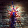 Nowoczesne Lampy Murano Kolorowe Ręcznie Dmuchane Szklane Oświetlenie Włoskie Dekoracje Artystyczne Światła dla Domu