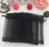 Jewelry Bags Organza Jewellry Wedding Party Xmas Gift Bags gold silver 18 colors With Drawstring 7*9cm 9*12cm 10*15cm 13*18cm 20*30cm