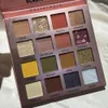 Shadow Beauty Glazed 16 Colors Eyeshadow Palette Shimmer Matte Mixed Eye Shadow Pallet Sparking Metallic Diamond Eyeshadow Palette # 02