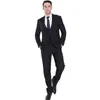 3 PC Zestaw Luksusowe Męskie Garnitury Zestaw Czarny Formalny Blazer Spodnie Kamizelka Małżeństwo Tuxedo Mężczyzna Business Suit Set Terno Wedding Men Slim Slim