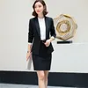 Frauen Büro Rock Anzug Plus Größe 5XL schlank OL Elegante Damen 2 stück set Anzüge Für Arbeit Frühling/Herbst weibliche Anzüge 6017