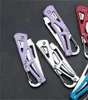 Pocket Kniv Camp Folding Knives Stainless Steel EDC Fruit Cut Hunting Survival Multi Utility Portable Colors Mix 2 5YAF1