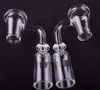 Quartz Banger Nail 45/90 grader Domesless Nail med Carb Cap 10mm14mm18mm Man Kvinnligt Clear Joint Rökning Verktyg för Hookahs