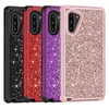 Pour Samsung Galaxy Note 10 Case 3in1 Glitter Bling Soft TPU Hard PC Back Couvercle pour Samsung Galaxy Note10