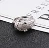 Anéis de designer S925 Sterling Silver Rings for Women Leopard Open Rings Fashion Hot Free of Shipping 253p