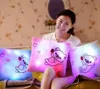 Luminous Glowing Pillow Star Heart Bear Paw Led Light Plush Pillow Night Light Kids Cushion Christmas Toys 8pcs