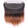 13x4 Lace Frontal Closure With Bundles Ombre Brazilian Straight 3 Bundles With Lace Frontal Blonde Human Hair Weave Color 1b 4 27 7850048