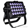 Gigertop TP-W2418 24 x 18W RGBWA UV 6IN1 Square Shape Led Wall Washer Light Tyanshine Leds 24pcs High Power Waterproof IP65 Rate