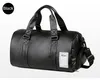 PU кожаные дорожные сумки Men039S Fitness Bag Сумка для хранения одежды.