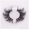 3D Mink Eyelash 5d 25mm Långt tjocka Mink Lashes With Eye Lash Packaging Box Eyes Makeup Maquillage3996814