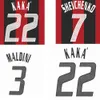 2002-2004 Kaka Nazwniki Rui Costa Rivaldo Maldini Inzaghi Kaladze Shevchenko Drukowanie Piłki Nożnej Patch Odznaka