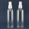 Venda quente 400pcs Lote 150 ml vazio Cosmetic spray frascos de perfume plástico atomizador spray massa Tubo de ensaio Stock
