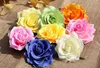 115 cm têtes de roses fleurs artificielles en plastique fausses fleurs tête de haute qualité fleurs en soie décoration de mariage mur de mariage Decorati3408374