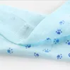 Asciugamano in garza di cotone INS Bavaglino per bambini Orso floreale Stampa animale Asciugamano quadrato Bandana Neonati Panno per saliva Fazzoletto per bambini TLZYQ1293