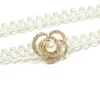 Casual TimeLimited Big Designer Belt pour femme Ceintures de perles Boucle Rose Chaîne de taille élastique Dame élégante Multi Color Selectio8392923