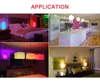 Dimbare LED-lamp 3W 5W 10W B22 E27 LED-gloeilamp Hight Helderheid 980lm Wit RGB Lamp 220 270 Hoek met afstandsbediening