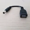 Adattatore maschio CC da 5,5 mm x 2,1 mm a USB Tipo A Cavo di alimentazione dati femmina da 12 cm