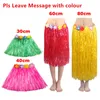 Hawaiiaanse kostuum gras rokken hula rok plastic vezels Hawaiiaanse patry decoraties kinderen kinderen volwassen hula show rok strand dance jurk