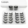 wholesale 3d mink false eyelashes 20/30/40/50/100 pairs private fake lashes natural long makeup lash extension