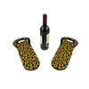 Neoprene Wine Bottle Holder Sunflower Printed Wine Totes Water Bottle Holders Cooler Bag Event Party Decor Gift Bag