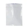 7.5x10cm Zipper Mylar Bag Reclosable Alumínio Pacote de Bloqueio de Folha de Folha de Pacote de Alimentos Sacos de Amostra