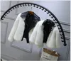 Giacca per pellicce per ragazze in stile corto imitazione di pelliccia artificiale erba artificiale di alta qualità peluche inverno bambini vestiti per bambini su 8876938