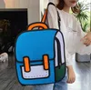 Designer Unisex Cartoon Cartoon Two-dimensional Backpack Luxury Special Personality Style Backpack Student Schoolbags High Quality239N