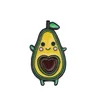 Leuke Cratoon Avocado Broches Pins Grappige Reversspeldjes Terug Badge Rugzak Tas Hoed Lederen Accessoires Kat Dame