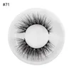 Shidishangpin Mink rzęsy Fałszywe rzęsy 3D Mink Fake Lashes Natural Długie fałszywe rzęsy 1 cm-1.5cm 1 Box Eyelash Extension