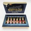 Nieuwe verjaardag lippenstift 6 kleuren set lip glanst schoonheid glazen matte vloeibare lipsticks make-up verjaardag limited edition kit lip cosmetica gratis DHL