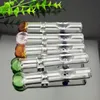 Flat mouth filter glass suction nozzle Wholesale Glass bongs Oil Burner Glass Water Pipe Oil Rigs Smoking Rigs