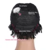 Style d'été Short Bob Aucune Lace Lace Front Perruque brésilien Remy Human Heuving Wigs pour femmes noires