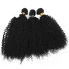 4b 4c Bulk Human Hair for Braiding Peruvian Afro Kinky Curly Bulk Hair Extensions No Attachment FDSHINE