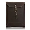 2022 new genuine leather Briefcase bag for mac book support custom notebook storage laptop case for i Pad3168