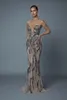 Mermaid Berta Feving Dresses Sexy See من خلال فساتين حفلة موسيقية رسمية طويلة الديكور الكريستال فستان Party Vestidos de Fiesta