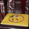 Mais recente Almofada de Assento Do Peixe Jacquard Decoração De Natal Chinês Cadeira De Seda Almofadas para o Assento Da Cadeira Do Sofá Almofada Assento de Almofada Poltrona