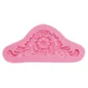 Fondant Cake Moulds 3D Barock Crown DIY Sugarcraft Chocolate Silicone Cake Mögel Dekorera Verktyg Kök Bakning Pastry Inredning