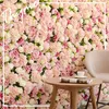 Rosequeen 60x40cm Rose Hortensea Flower Wall for Home Wedding Birthday Party Supplies Decoration Atificial Flower8771145