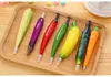 Kreskówka pióro owocowe z długopisem z magnesem pióra Kreatywny papiernicze biuro dostarcza kształt owoców i warzywnych długopis