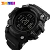 SKMEI Outdoor Sport Smart Watch Mężczyźni Bluetooth Multifunction Watches 5bar Waterproof Digital Watch Reloj Hombre 1227/1384