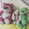 2019 nuovo Sorridente toothy grande dente bambola volpe cucciolo polvere maiale carbone di bambù peluche bambino comfort bambola all'ingrosso personalizzato 500 pezzi