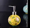 Luxe keramische zeep dispenser hand vloeibare zeep dispensers vloeibare zeep dspenser badkamer set S49