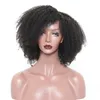 AFRO Kinky Curly U Part Wig 180% плотность бразильских девственных человеческих волос воспаление париков