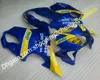 ABS Plastic Kuiken voor HONDA CBR600 F4 1999 2000 CBR600F4 99 00 CBR 600F4 Blauw Geel Motorfiets Carrosseriebereiken Kit (spuitgieten)