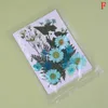 アートクラフトのための複数の美しい本物のプレスされた花のドライフラワー樹脂ジュエリークラフトを作る電話ケース8940982