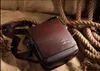 Słynna marka skórzana torba teczka zwykła skórzana branżowa męska torba Messenger Vintage Męska torba crossbody Bolsas Male 292N